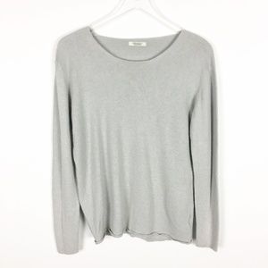 Crossley | Italian Wool Blend Casual Sweater Gray